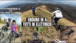 ENDURO IN ELETTRICO CON @TorquatoTesta @DanielValperta e @IVOP26  - (KTM Freeride-E & Talaria)