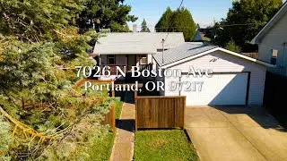 7026 N Boston Ave - Video Walkthrough | Portland Oregon Real Estate