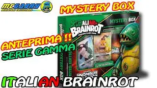 SKIFIDOL ITALIAN BRAINROT MYSTERY BOX SERIE GAMMA ANOMALIA GALATTICA - ANTEPRIMA NOVITA' EDICOLA