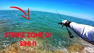 Shore Casting Pulau Sayak | Edisi Jimat Data | TriggerX Slop Hopper