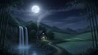 Peaceful Night 🌑Healing of Stress,Anxiety and Depressive States,Stop Overthinking,sleep Night 9