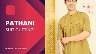 Pathani suit cutting with salwar k sath full video // pathani suit cutting