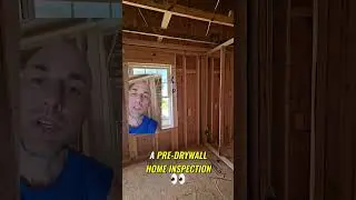 🔥 Shocking Discovery! Uncovered Holes in Pre-Drywall Home Inspection 😮✨ #newconstruction