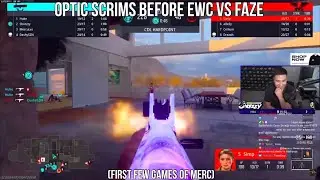 Shotzzy Shows Mercules His First Scrims For Optic vs FaZe 🤯
