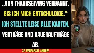 „Von Thanksgiving verbannt – weil ich Nein sagte： 33 verpasste Anrufe!“