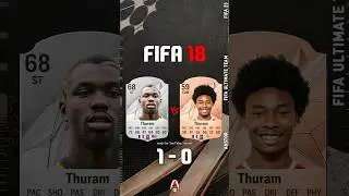 Marcus Thuram VS Khephren Thuram FIFA EVOLUTION #fc25 #fifa #cardfifa #shorts #austor