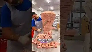 Kenapa Doner Kebab Asli Turki Bentuknya Berbeda⁉️#shorts #trending #viral #faktaunik #youtubeshort