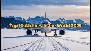 Top 10 Airlines in the World 2025 ✈️ #EpicTop10s #Travel