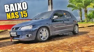 CELTA ARO 15 FIXA LACRAD&Atilde;O NOS INSUFILM *carro de baiano* ep.1