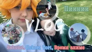 КОСПЛЕЙ ПАТИ,ПИКНИК😉, VLOG Sakumi, Hokori Tori,Время Аниме