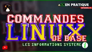 Commandes Linux de Base - Chapitre 6 : Informations syst&egrave;me
