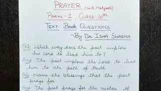 Prayer