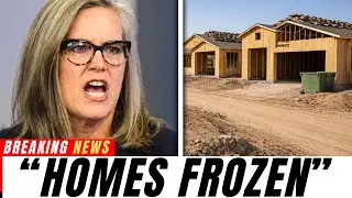 Arizona Governor PANICS as Water Crisis FREEZES Home Construction 🚨