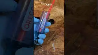Save Some Money on Oregon Grease Gun with a Drinking Straw #chainsaw #diy #farm #firewood