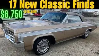 Timeless Birds: 17 Classic Cars For Sale Under $18,000