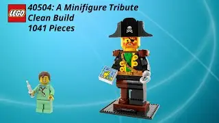 Random Nurse builds Lego 40504: A Minifigure Tribute