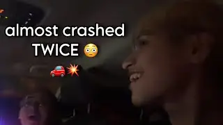 Mini Vlog: First Time Driving W/ My Cousin (She Almost CRASHES TWICE 😳💀)