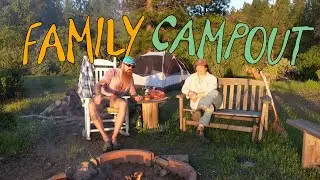 Family Campout on the Homestead Hill | Parenting Tips for Camping with Kids