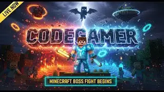 🔥Minecraft Survival LIVE 🔴 | Hardcore Base Building & Adventures | CODEGAMER