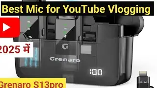Best Wireless Mic For YouTube 🔥 best wireless mic for vlogging | बेस्ट वायरलेस माइक 2025 | Boshcare 