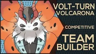 Volt-Turn Volcarona Competitive Team Builder (Pokemon Showdown ORAS OU Facecam)