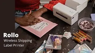 Rollo | Wireless Shipping Label Printer - AirPrint, Wi-Fi - Print from iPhone, iPad, Mac, Windows