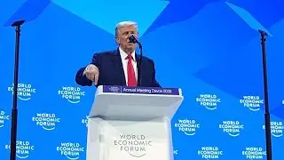 Trump in Davos: 'What I'm asking for is a piece of ice'