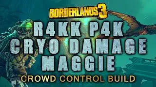 R4KK P4K + CRYO + JACOBS WEAPONS = BEST FL4K CROWD CONTROL BUILD! [Borderlands 3]