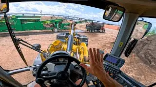 Screening Custom Soil with the CAT 930K at the Other Yard! - POV