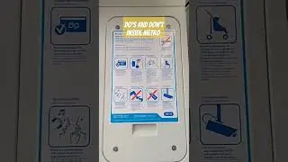 Rules in Metro #amsterdam #traveling #travelalone