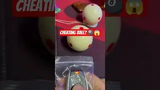 Remote Control Cue Ball  #snooker #8ballpool #billiardsgame #pooltricks #trickshot #pool #shorts