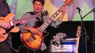 JOhn Pattitucci 2 guitar quartet Monterey Jazz Festival 2016 w Adam Rogers on guitar