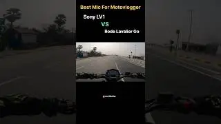 Sony LV1 Vs Rode Lavalier Go Mic Review 2025 #trending #sonymic #rodemic #rider #viralshort #review
