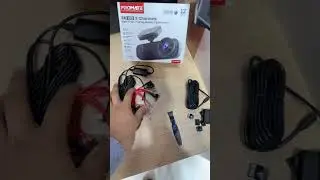 Rovex-S3: 4K Ultra HD Dash-Cam with front, cabin, rear view, AI ISP Night Vision and Parking Monitor