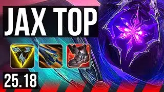 JAX vs YASUO (TOP) | 4/1/10 | EUW Master | 25.18