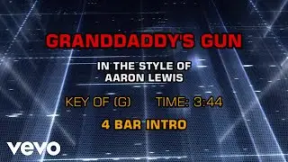 Aaron Lewis - Granddaddy's Gun (Karaoke)