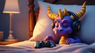 POV: you play Spyro on a rainy night | Relaxing 1998 Vibes