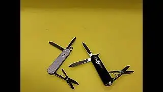 Victorinox Classic SD ALOX ~против~ Victorinox Classic SD.