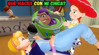 Caos en Toy Story: Buzz con la novia de woody?