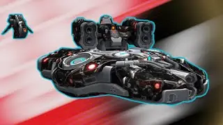 Tanki Online gameplay with Striker MISSILE LAUNCHER «HYDRA» Augment!