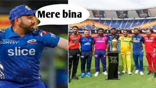 Photo Shoot IPL Trophy 2023 all caption with out mumbai Indians captain