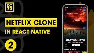 🔴 Let's Build NETFLIX Clone with React Native (Navigation, Expo, Firebase) | Home Screen UI