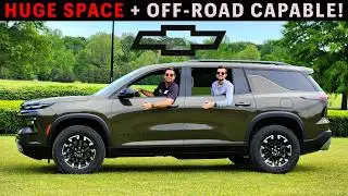 Chevy Traverse Z71 2024 года &mdash; новый семейный внедорожник, способный на все?