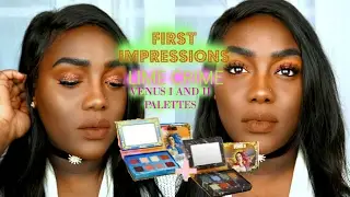 First Impressions ft. Lime Crime Venus I and II Palettes