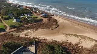 Post Hurricane Fiona Shoreline Damage Prince Edward Island