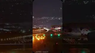 P8 | ミッキーの著作権引っかかるかなーーー😂 #飛行機 #飛行機夜景 #夜景 #airport #airportjapan✈️🇯🇵 #japan #flyjal #plane #日本