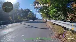 Adding telemetry overlay data to Viofo A139 pro cycling video