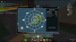 drakos arch south southwest edge small cliff in the ground arcane odyssey