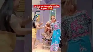 perawatan rambut biar pirang-pirang dijogetin #funny #shorts