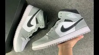 JORDAN 1 MID LIGHT SMOKE GREY ANTHRACITE 554724 078